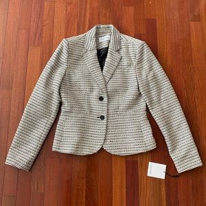 NWT Calvin Klein Striped Blazer